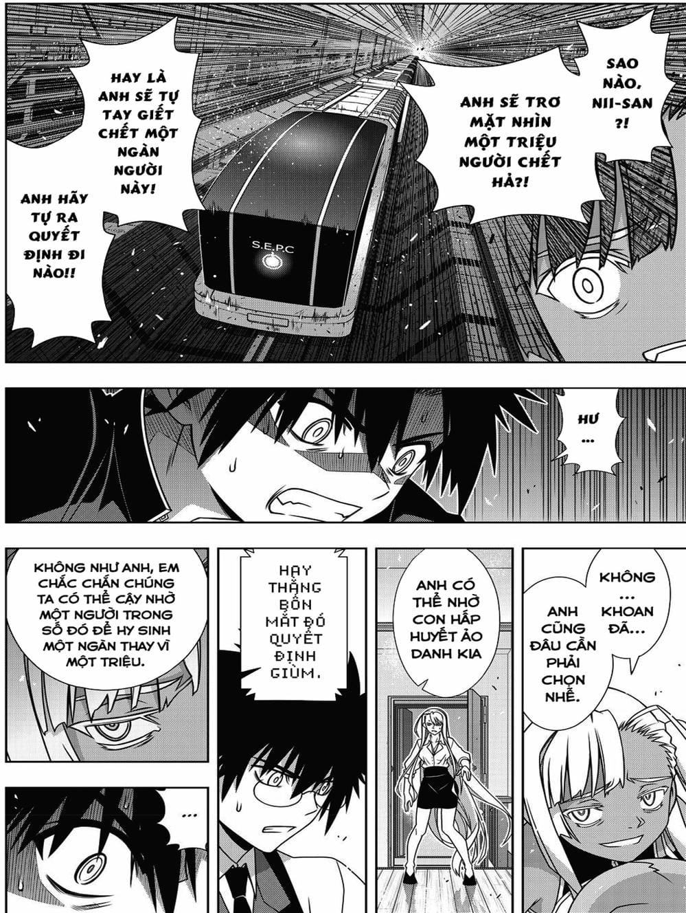 Truyện Tranh Lựa Chọn Phân Kỳ - Uq Holder! trang 9