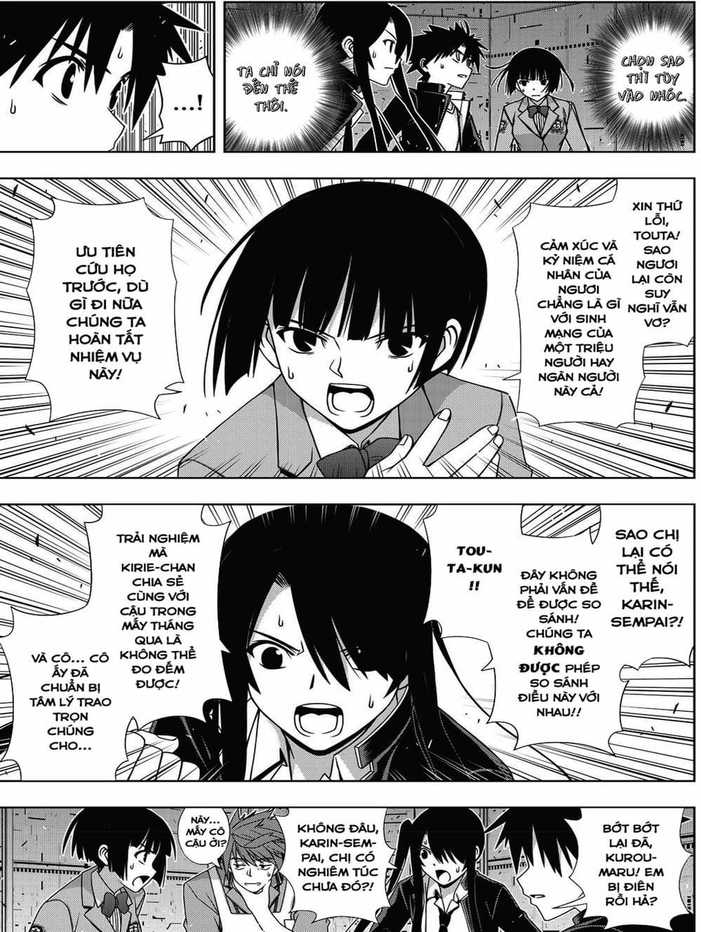 Truyện Tranh Lựa Chọn Phân Kỳ - Uq Holder! trang 9