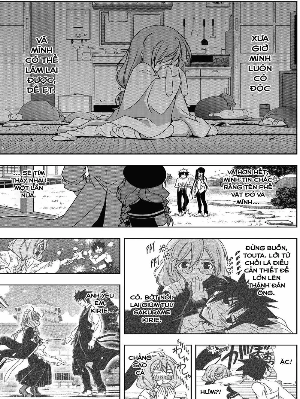 Truyện Tranh Lựa Chọn Phân Kỳ - Uq Holder! trang 9