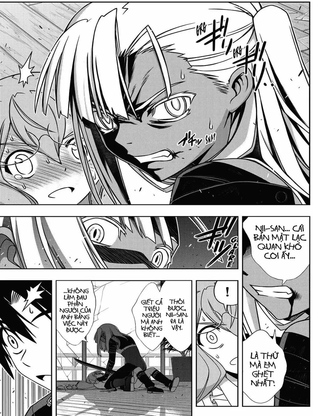 Truyện Tranh Lựa Chọn Phân Kỳ - Uq Holder! trang 9