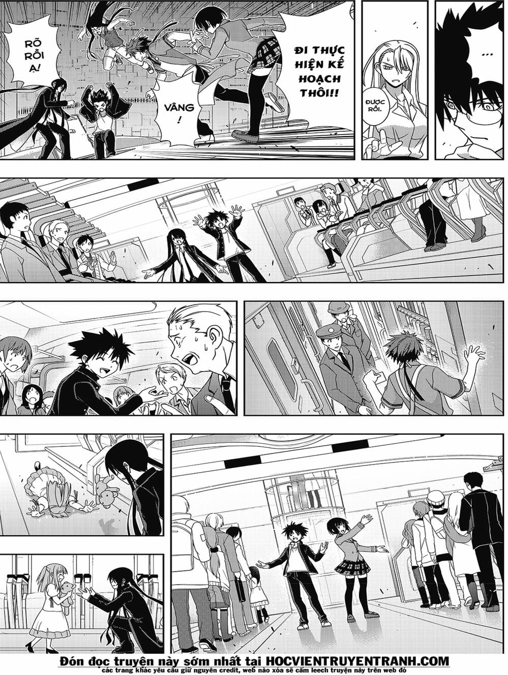 Truyện Tranh Lựa Chọn Phân Kỳ - Uq Holder! trang 9