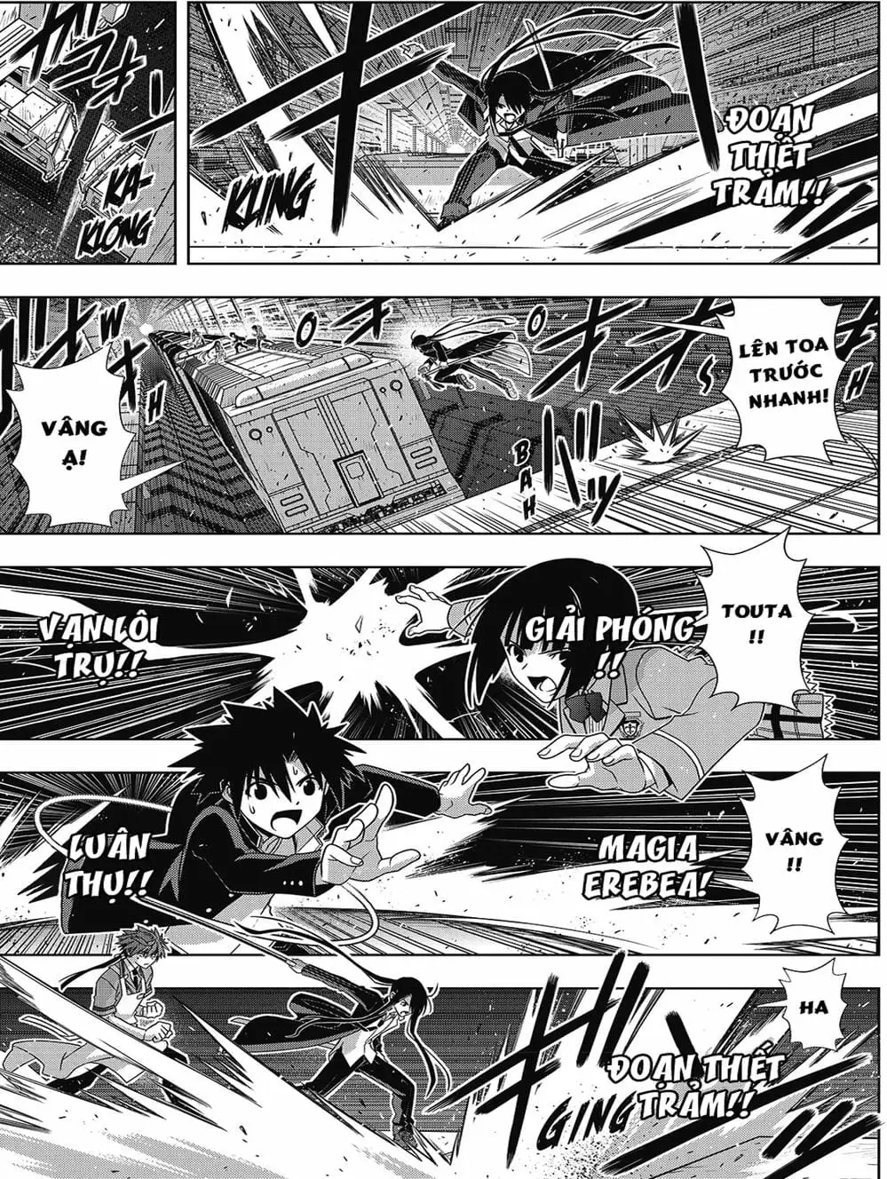 Truyện Tranh Lựa Chọn Phân Kỳ - Uq Holder! trang 9