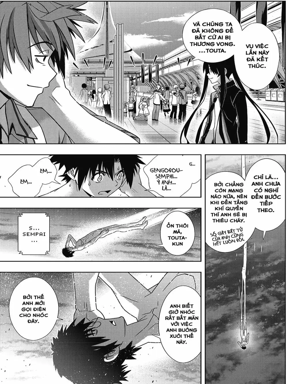 Truyện Tranh Lựa Chọn Phân Kỳ - Uq Holder! trang 9