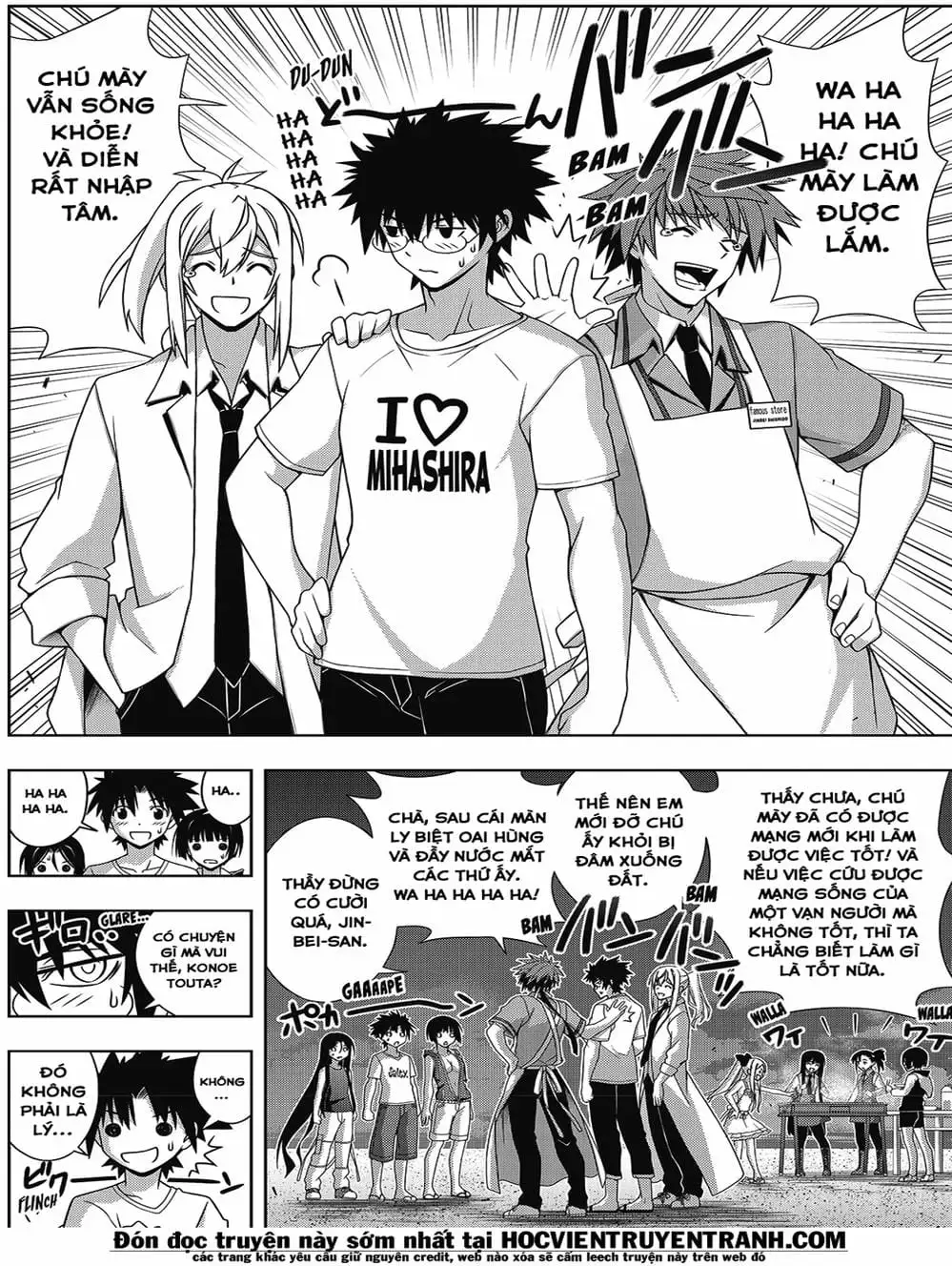 Truyện Tranh Lựa Chọn Phân Kỳ - Uq Holder! trang 9