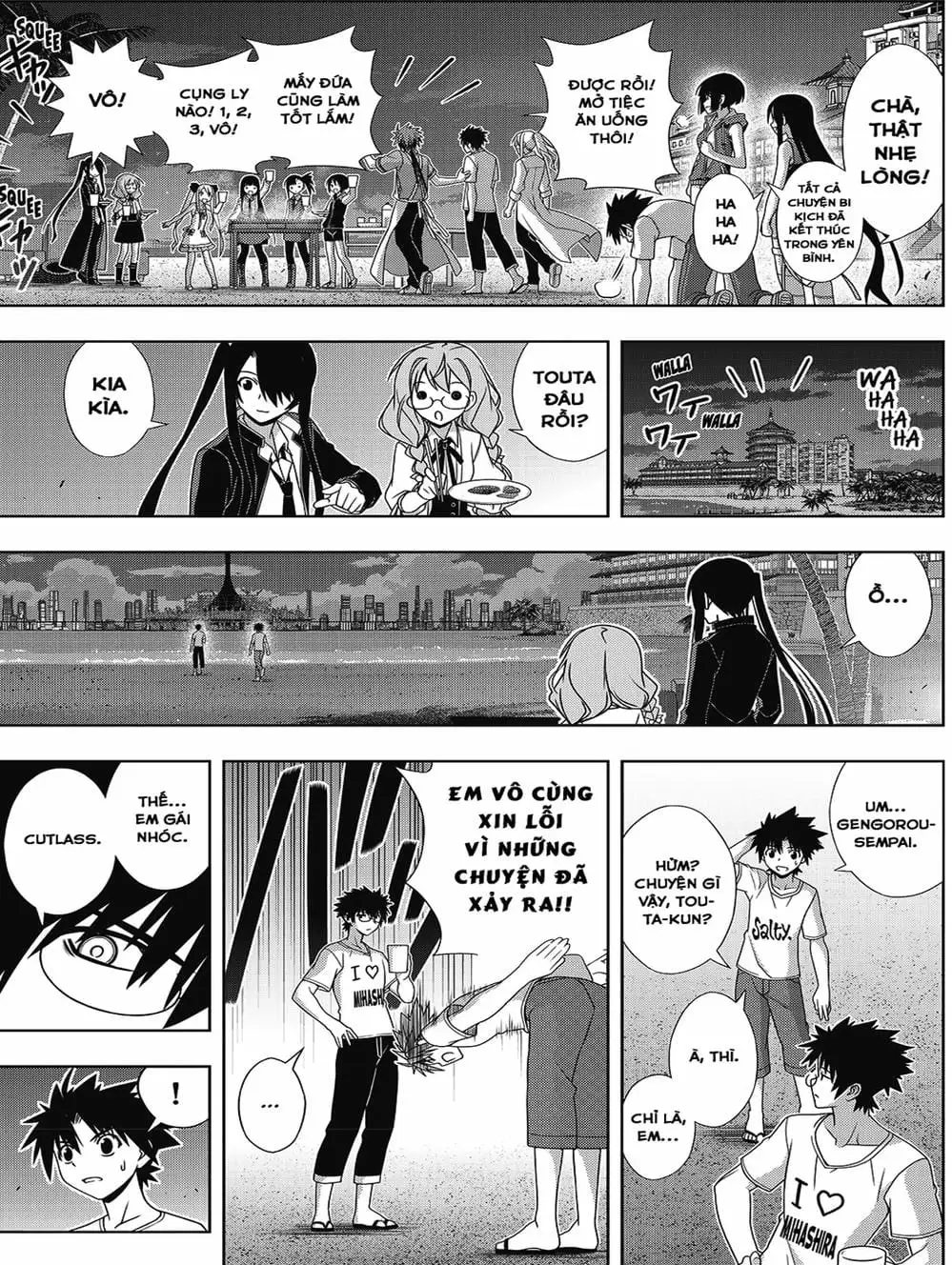 Truyện Tranh Lựa Chọn Phân Kỳ - Uq Holder! trang 9
