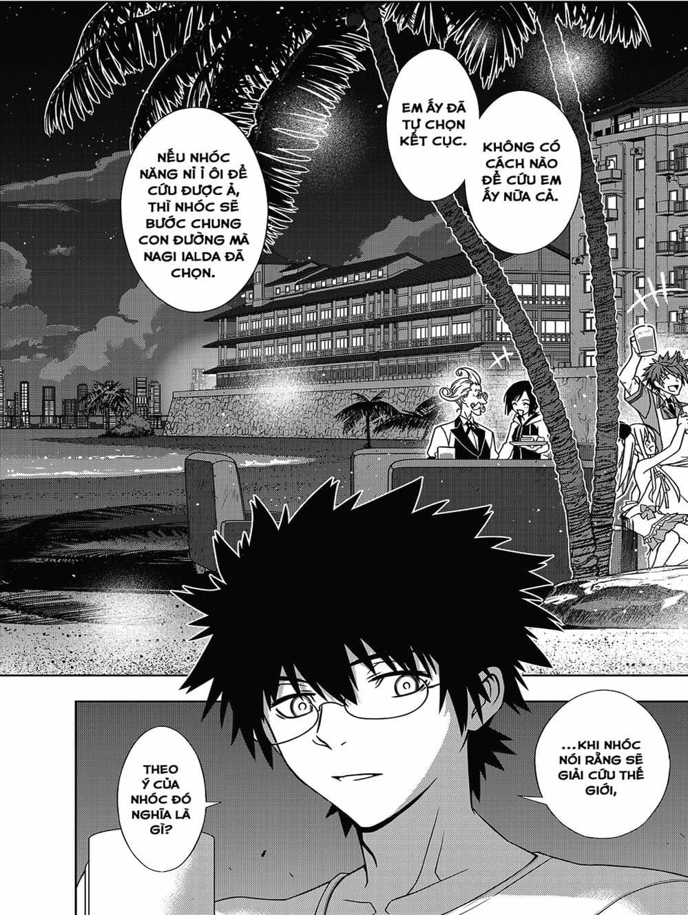 Truyện Tranh Lựa Chọn Phân Kỳ - Uq Holder! trang 9