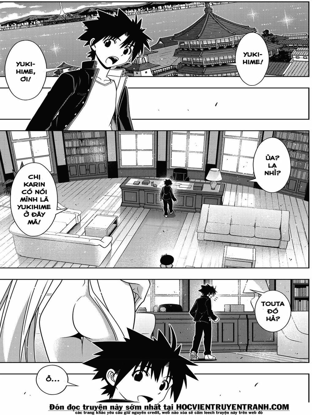 Truyện Tranh Lựa Chọn Phân Kỳ - Uq Holder! trang 9