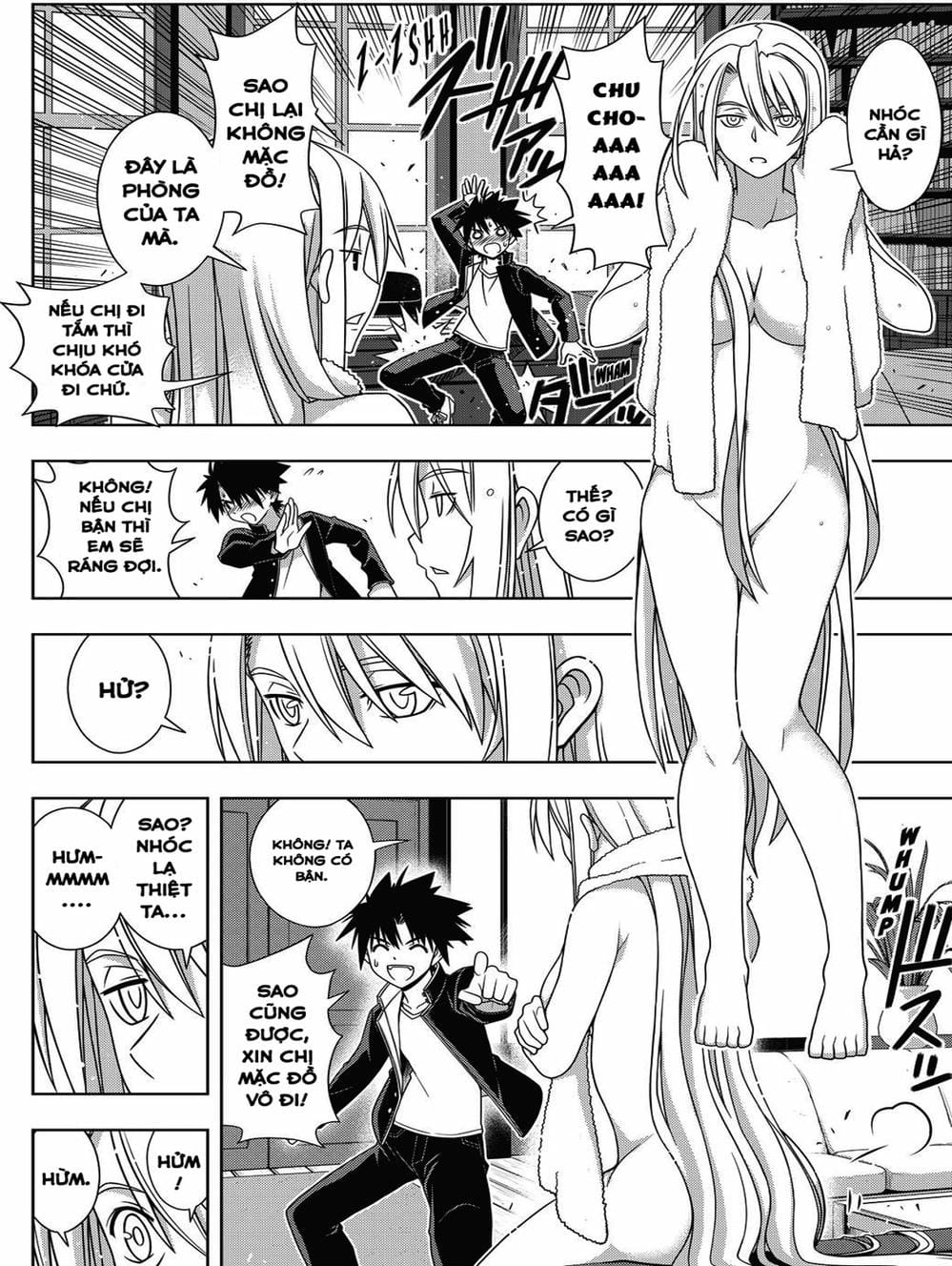 Truyện Tranh Lựa Chọn Phân Kỳ - Uq Holder! trang 9