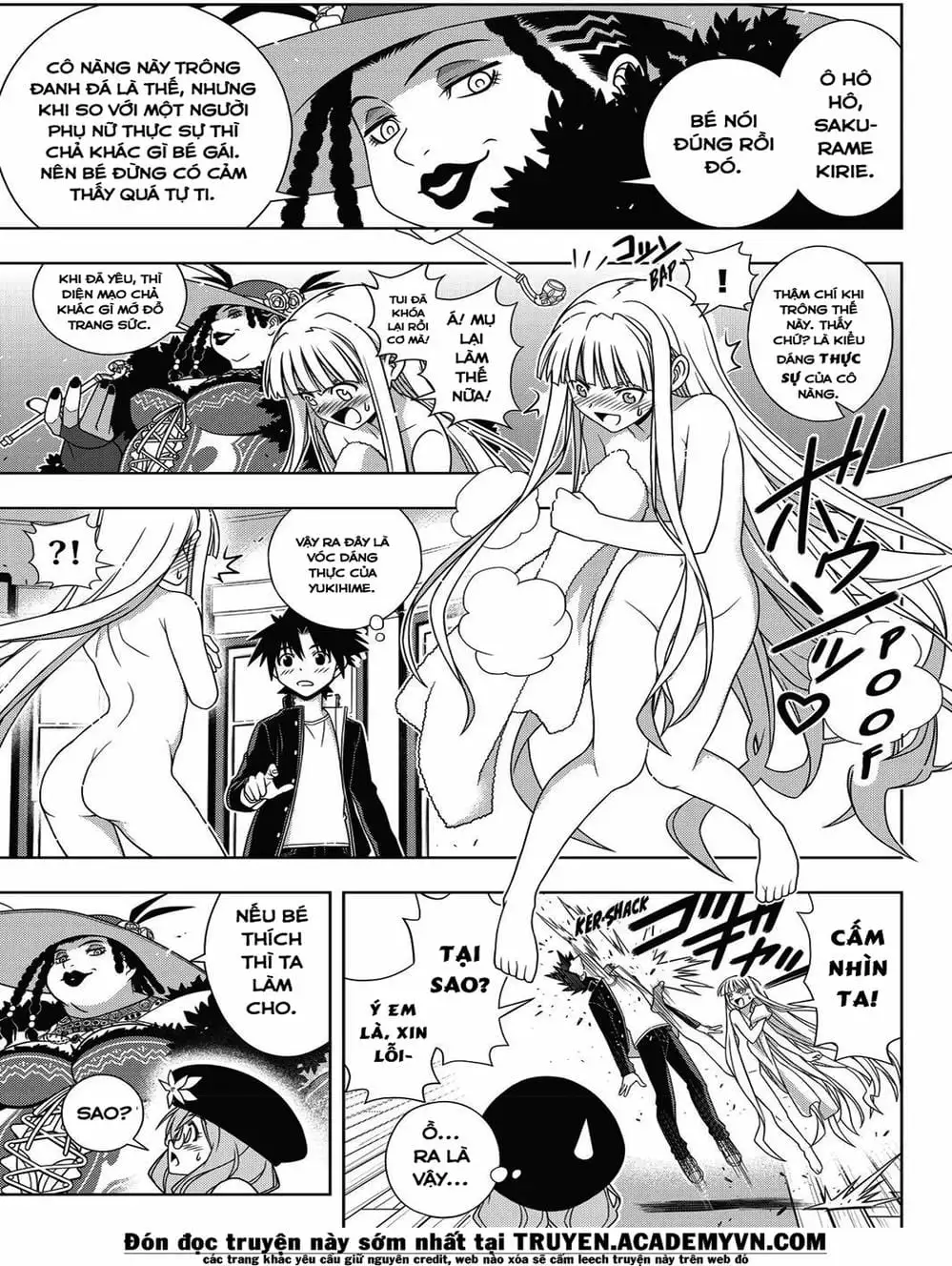 Truyện Tranh Lựa Chọn Phân Kỳ - Uq Holder! trang 9