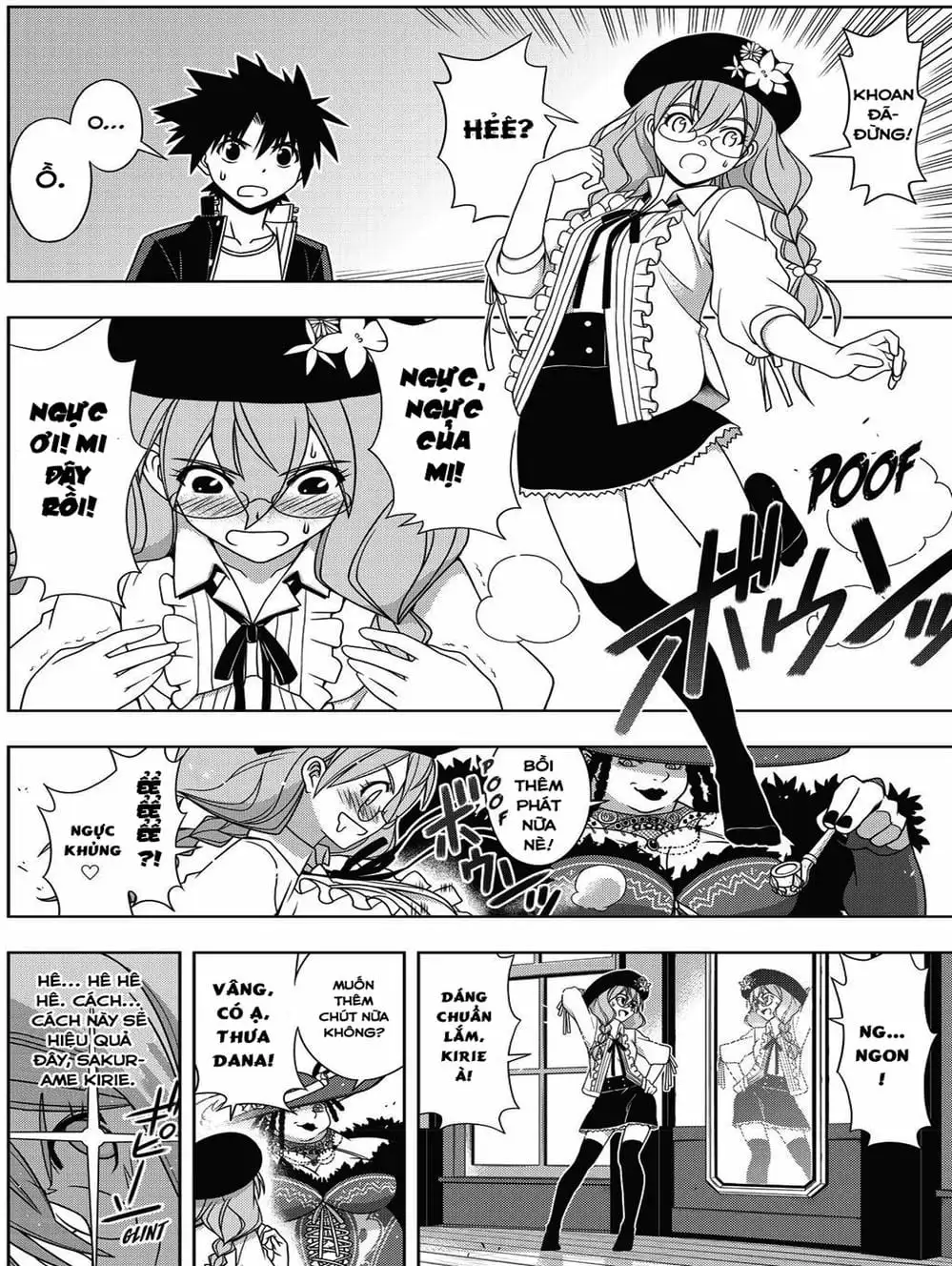 Truyện Tranh Lựa Chọn Phân Kỳ - Uq Holder! trang 9