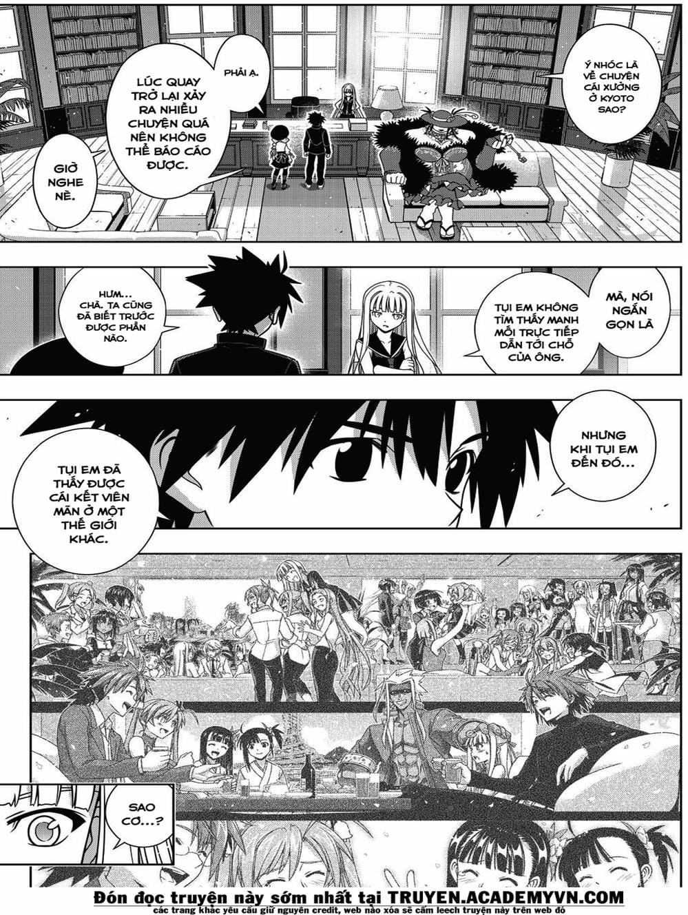 Truyện Tranh Lựa Chọn Phân Kỳ - Uq Holder! trang 9