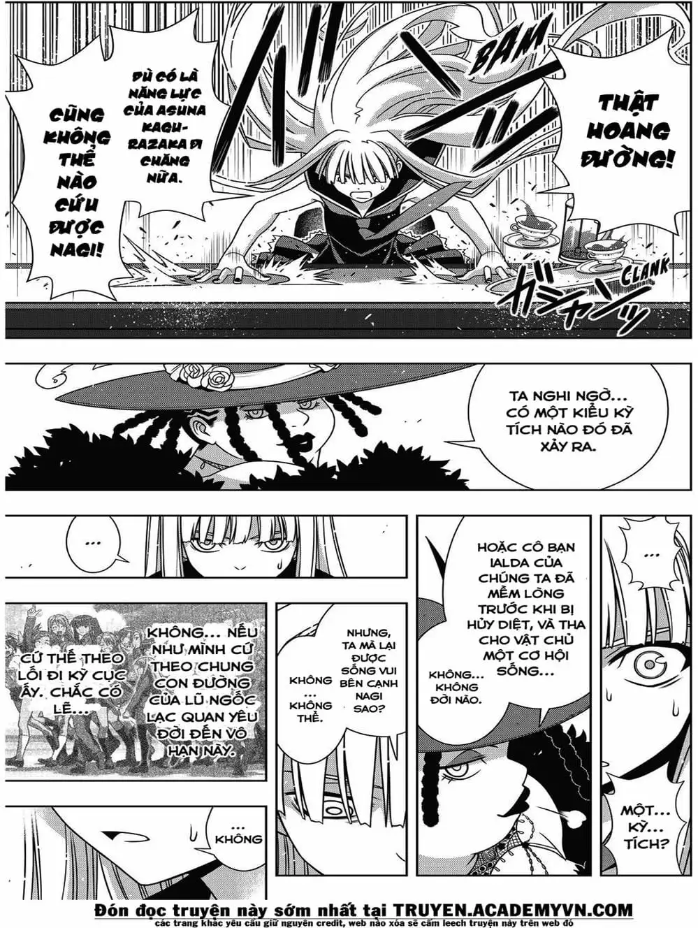 Truyện Tranh Lựa Chọn Phân Kỳ - Uq Holder! trang 9