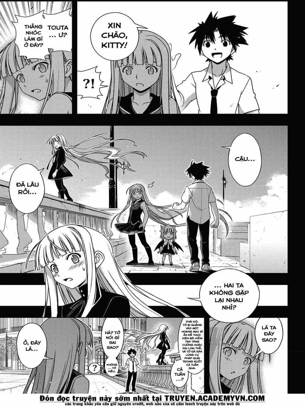 Truyện Tranh Lựa Chọn Phân Kỳ - Uq Holder! trang 9