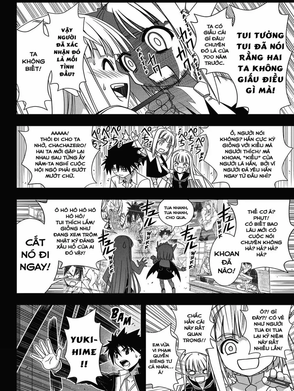 Truyện Tranh Lựa Chọn Phân Kỳ - Uq Holder! trang 9