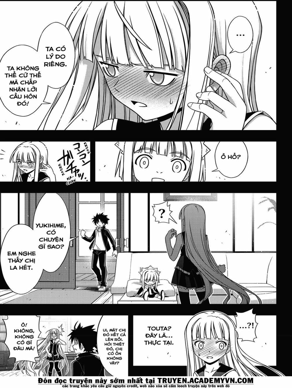 Truyện Tranh Lựa Chọn Phân Kỳ - Uq Holder! trang 9