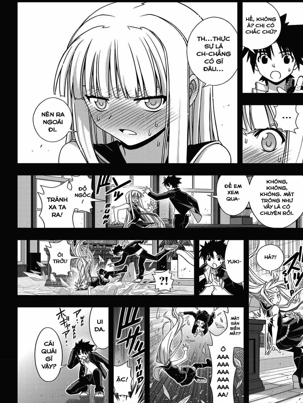 Truyện Tranh Lựa Chọn Phân Kỳ - Uq Holder! trang 9
