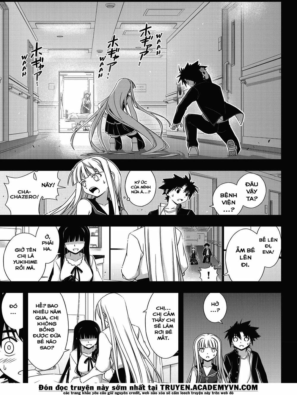 Truyện Tranh Lựa Chọn Phân Kỳ - Uq Holder! trang 9
