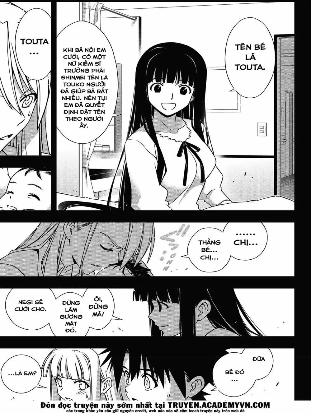 Truyện Tranh Lựa Chọn Phân Kỳ - Uq Holder! trang 9