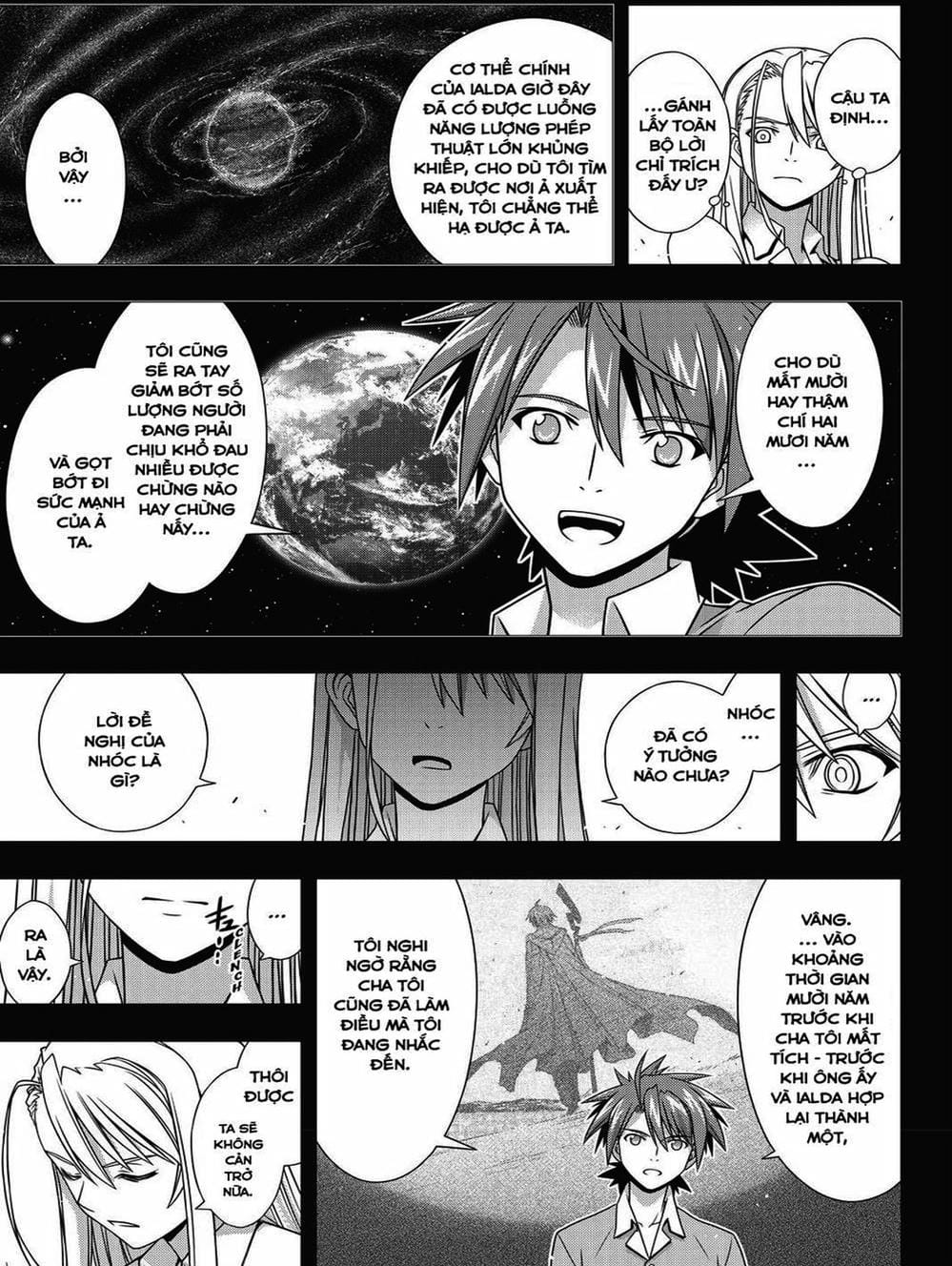 Truyện Tranh Lựa Chọn Phân Kỳ - Uq Holder! trang 9