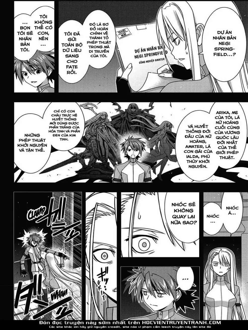 Truyện Tranh Lựa Chọn Phân Kỳ - Uq Holder! trang 9