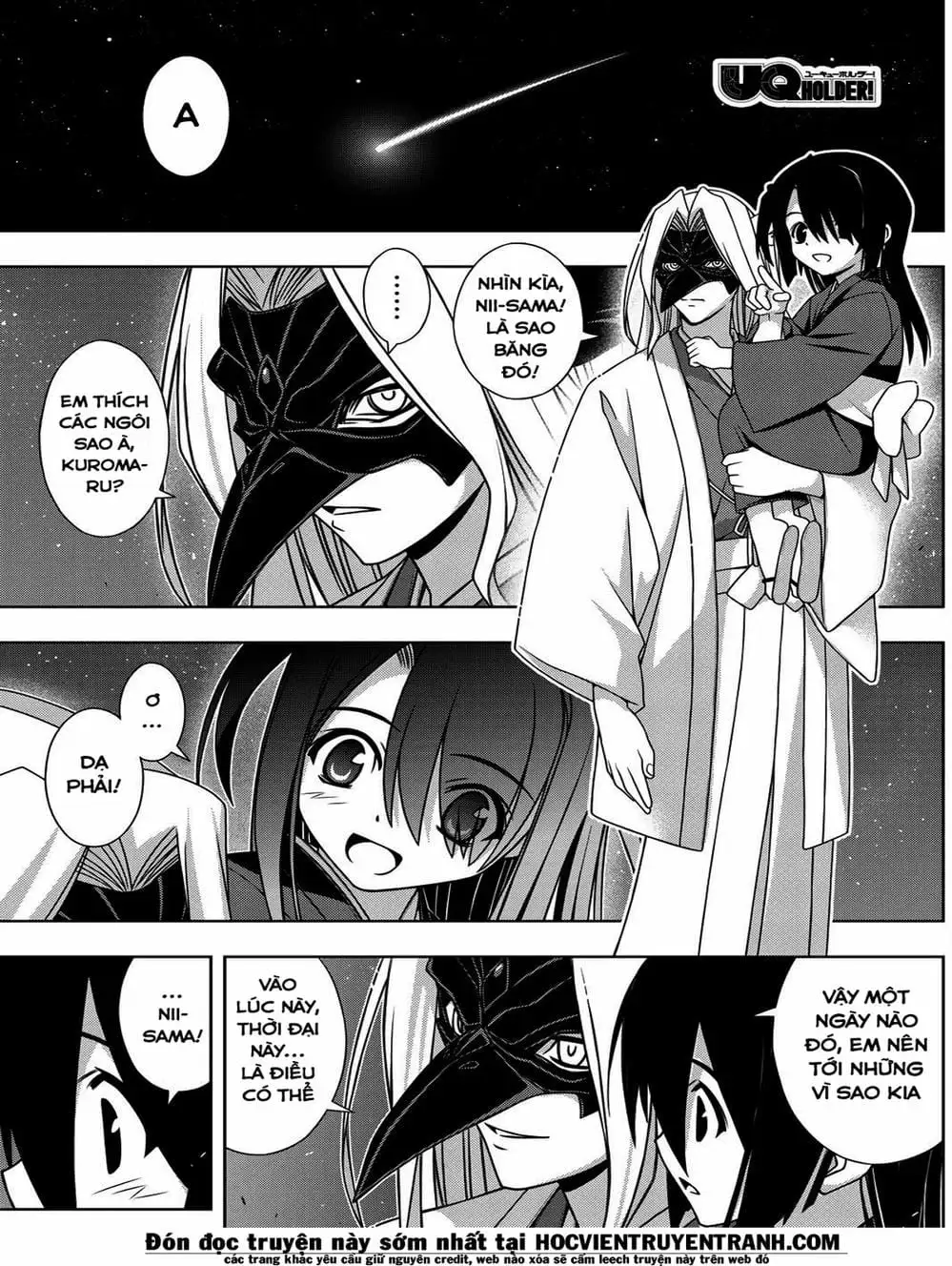 Truyện Tranh Lựa Chọn Phân Kỳ - Uq Holder! trang 9