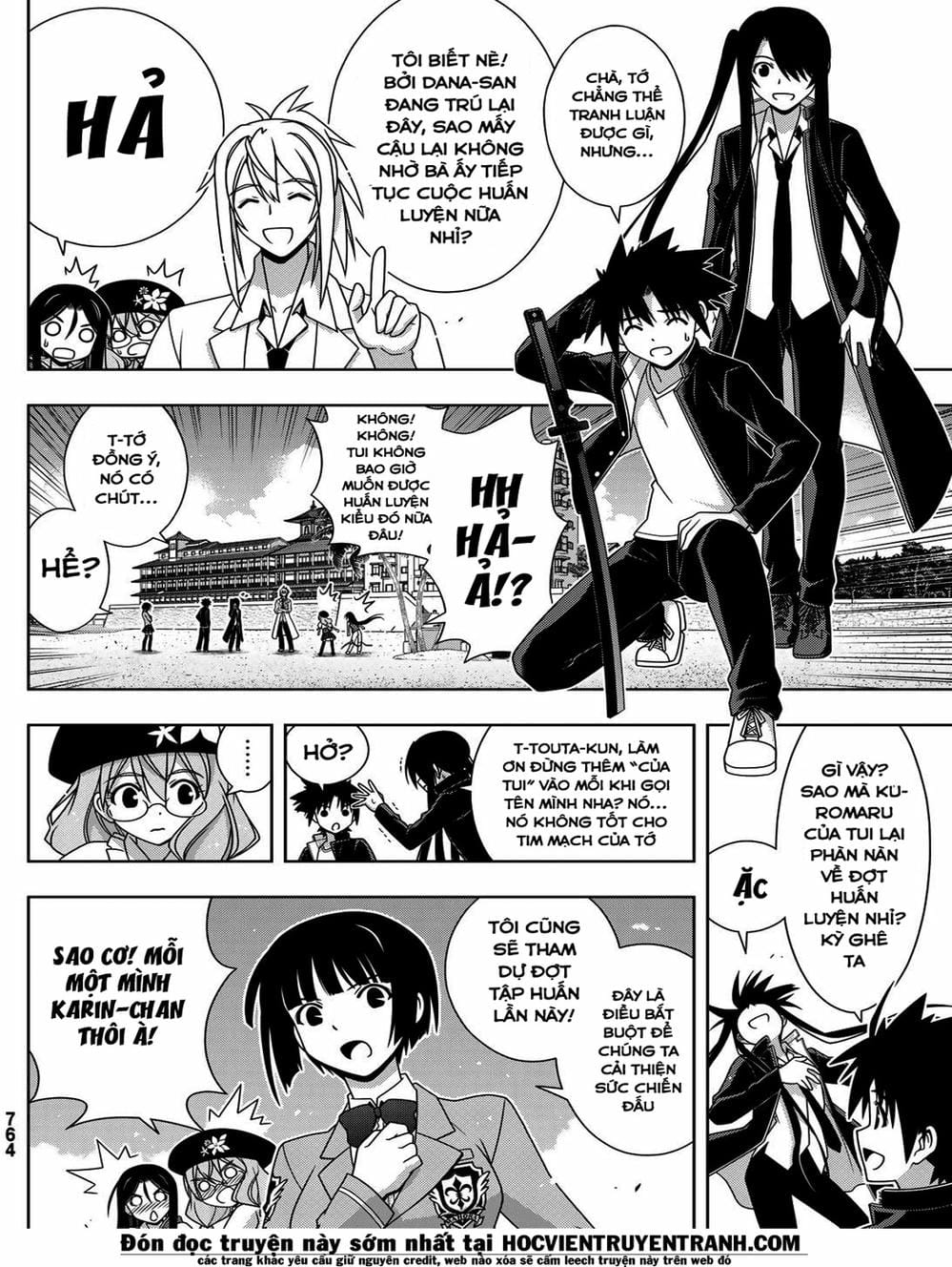 Truyện Tranh Lựa Chọn Phân Kỳ - Uq Holder! trang 9