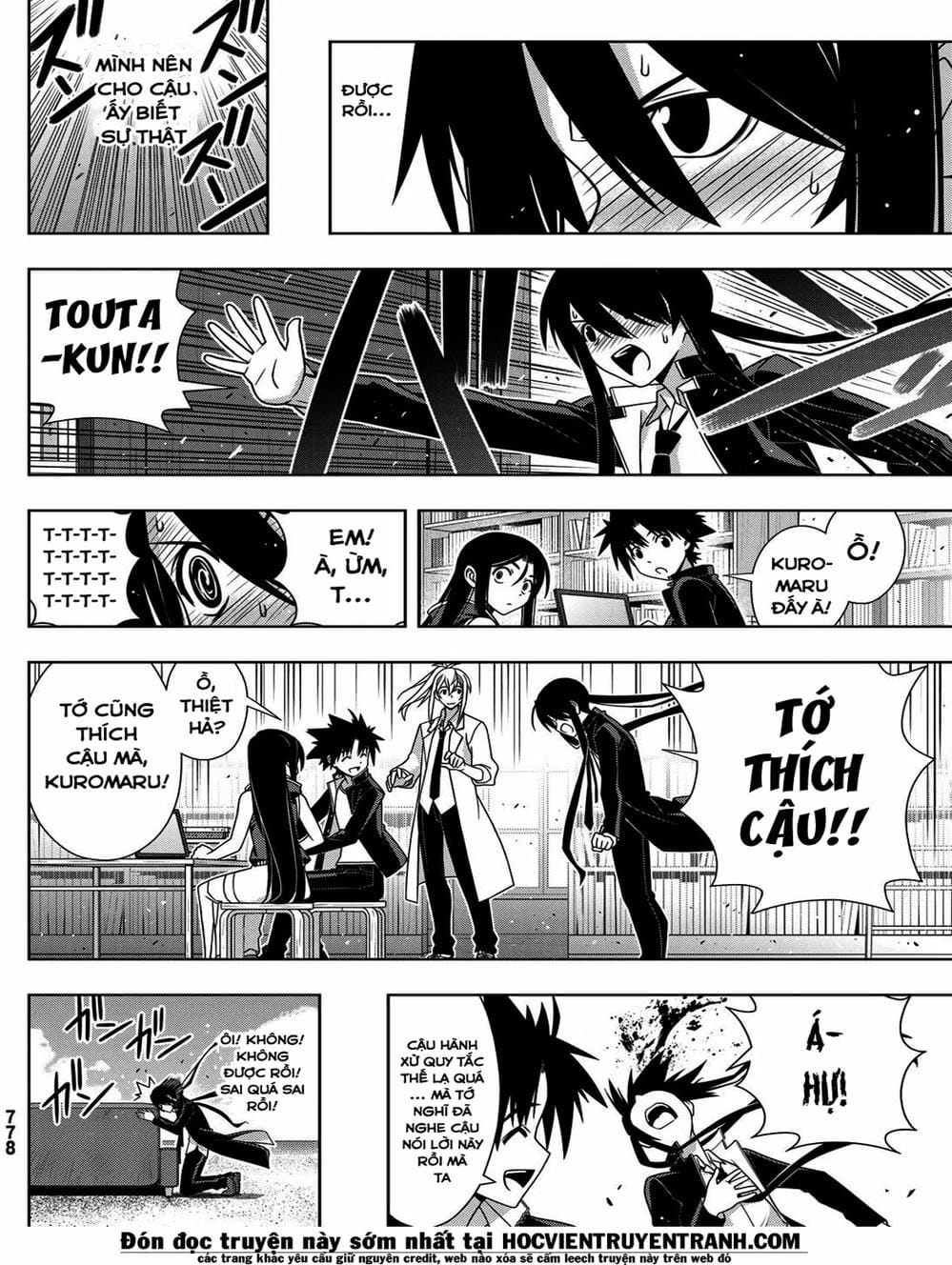 Truyện Tranh Lựa Chọn Phân Kỳ - Uq Holder! trang 9