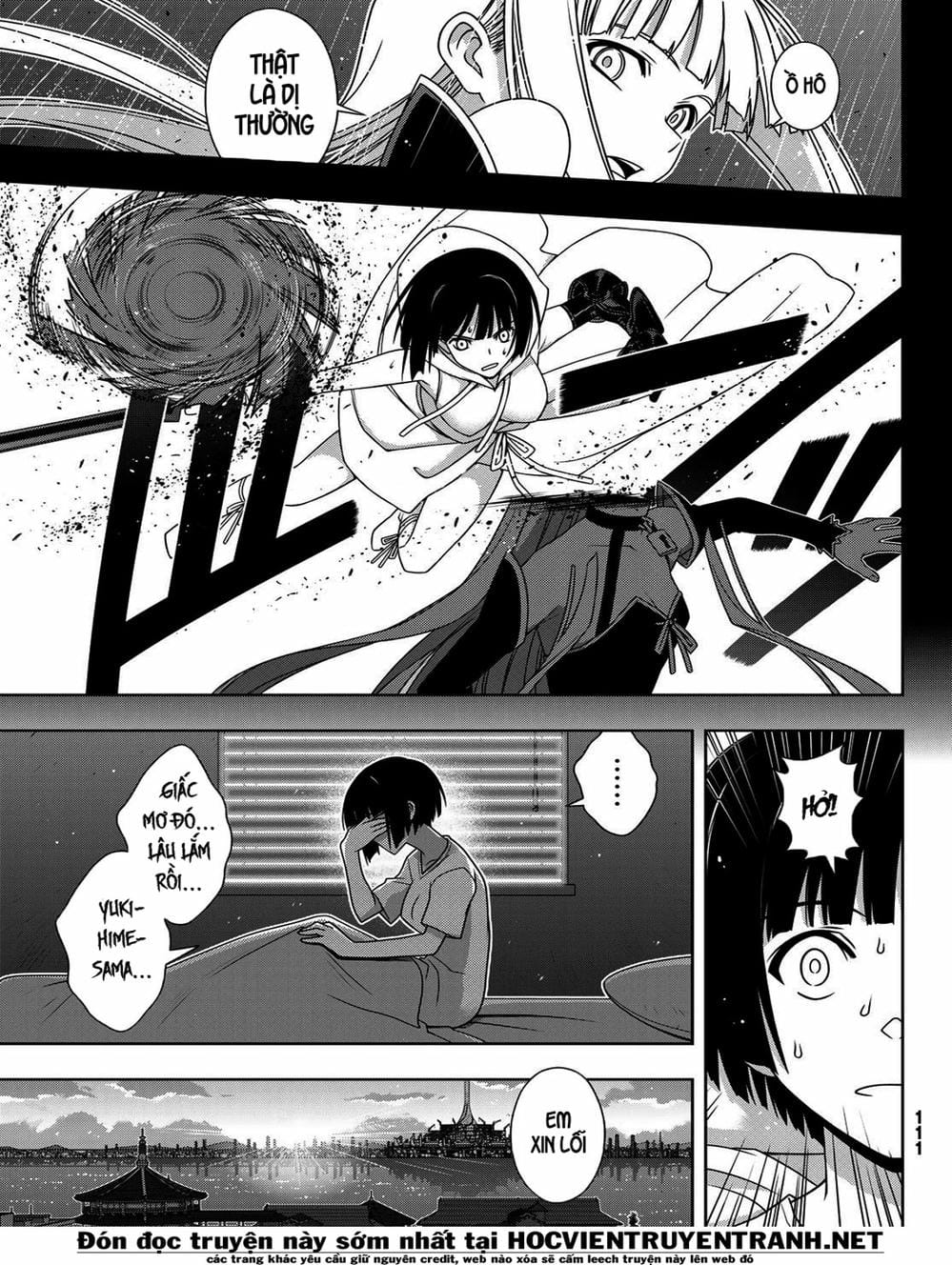 Truyện Tranh Lựa Chọn Phân Kỳ - Uq Holder! trang 9