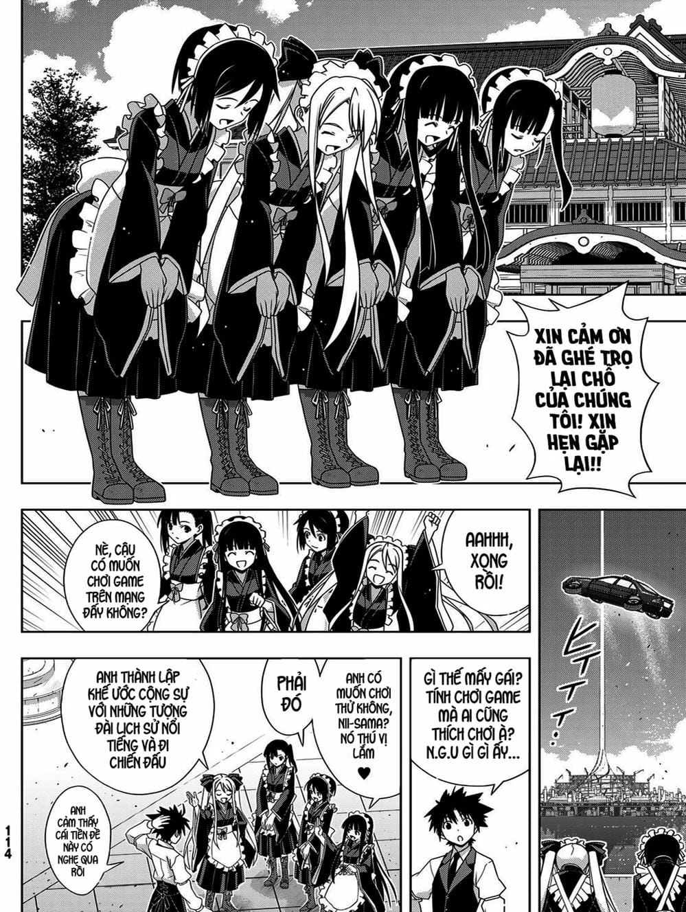 Truyện Tranh Lựa Chọn Phân Kỳ - Uq Holder! trang 9