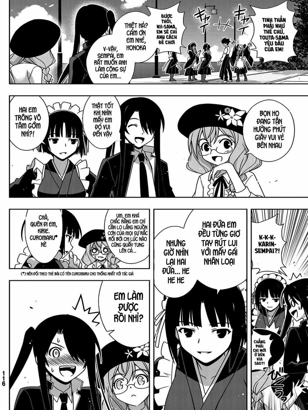 Truyện Tranh Lựa Chọn Phân Kỳ - Uq Holder! trang 9