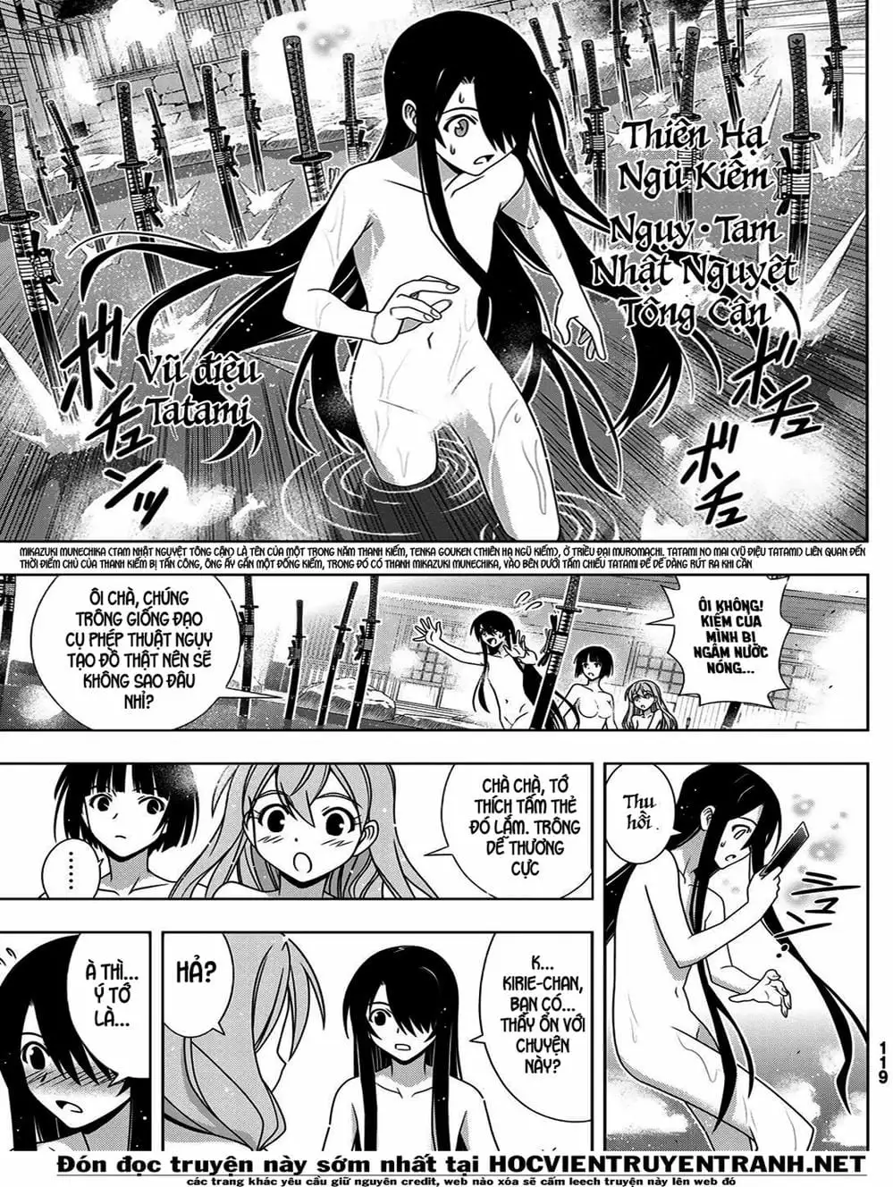 Truyện Tranh Lựa Chọn Phân Kỳ - Uq Holder! trang 9