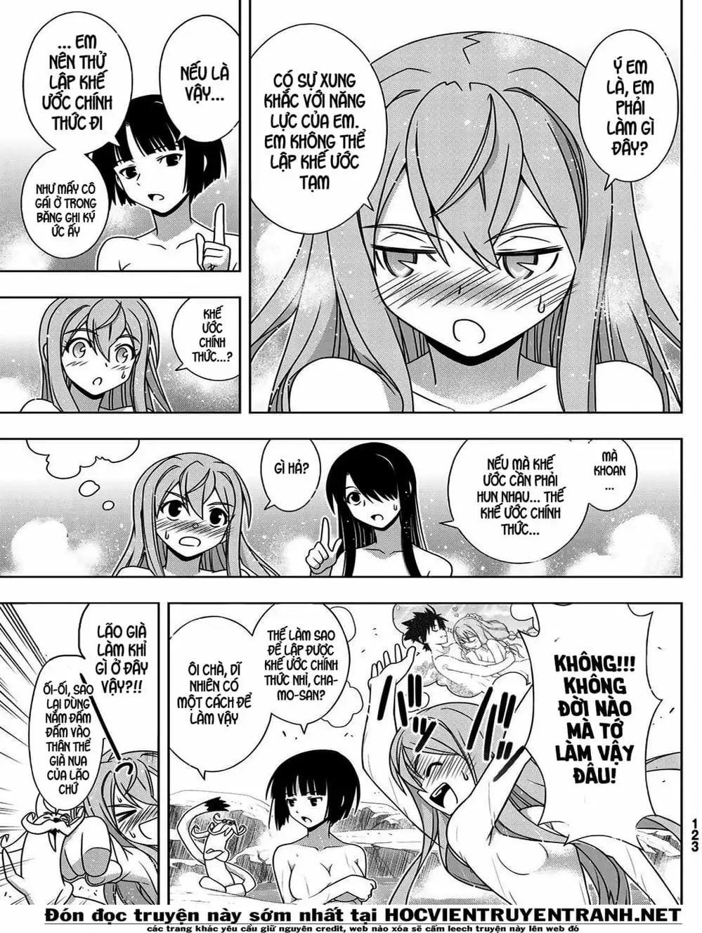 Truyện Tranh Lựa Chọn Phân Kỳ - Uq Holder! trang 9