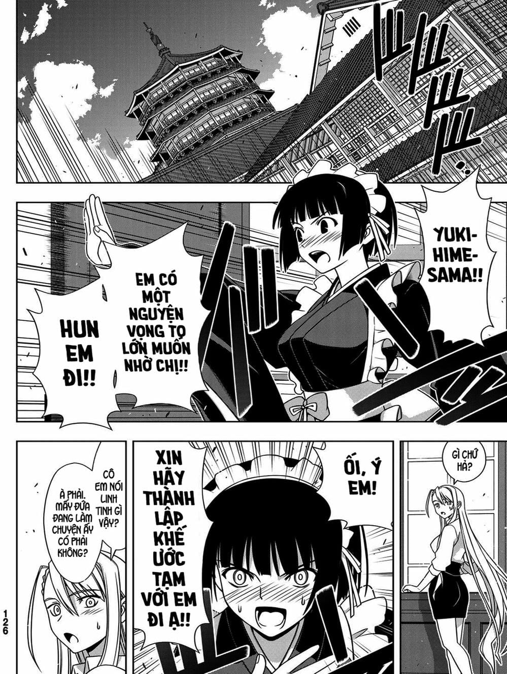 Truyện Tranh Lựa Chọn Phân Kỳ - Uq Holder! trang 9