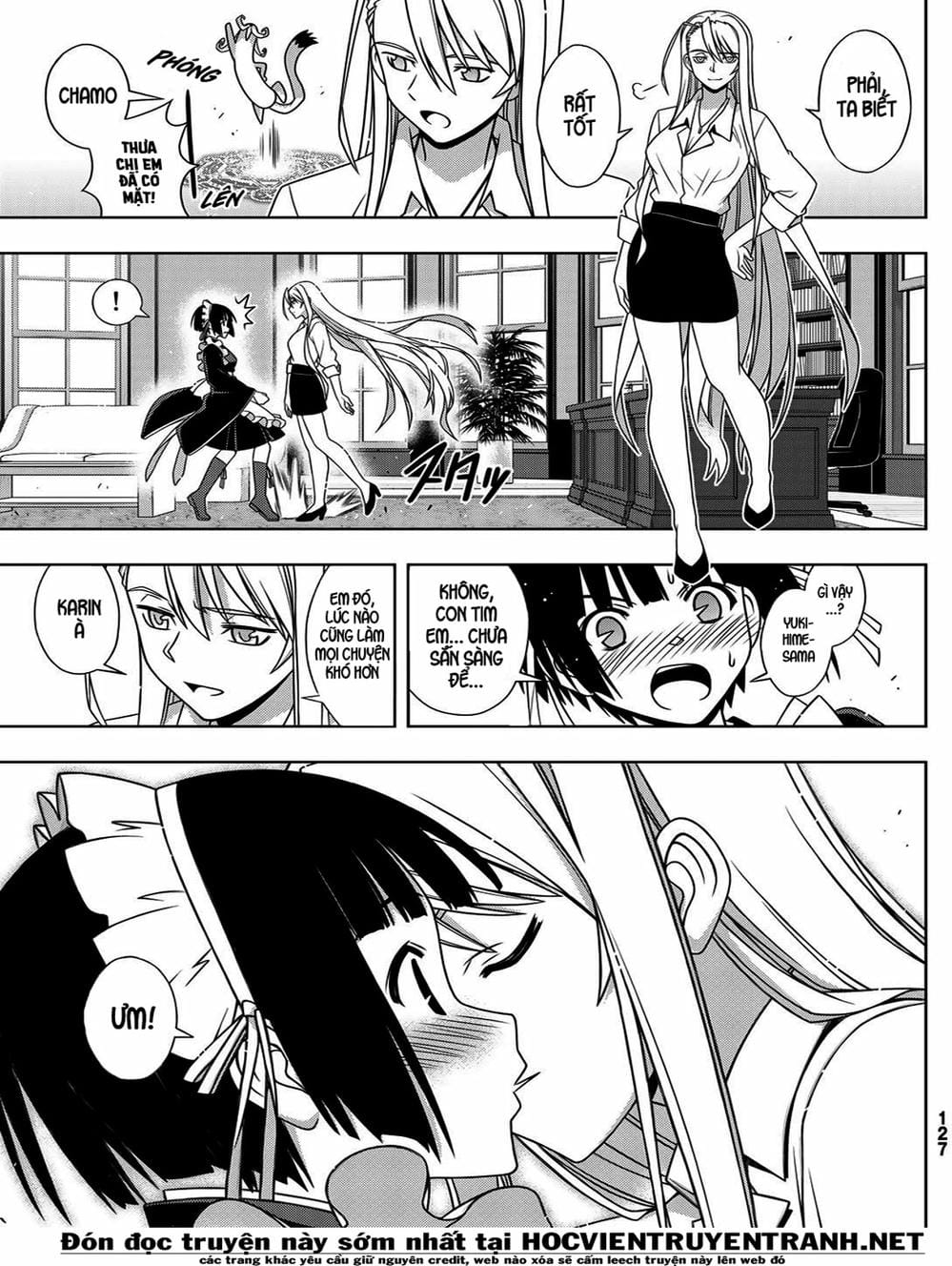 Truyện Tranh Lựa Chọn Phân Kỳ - Uq Holder! trang 9
