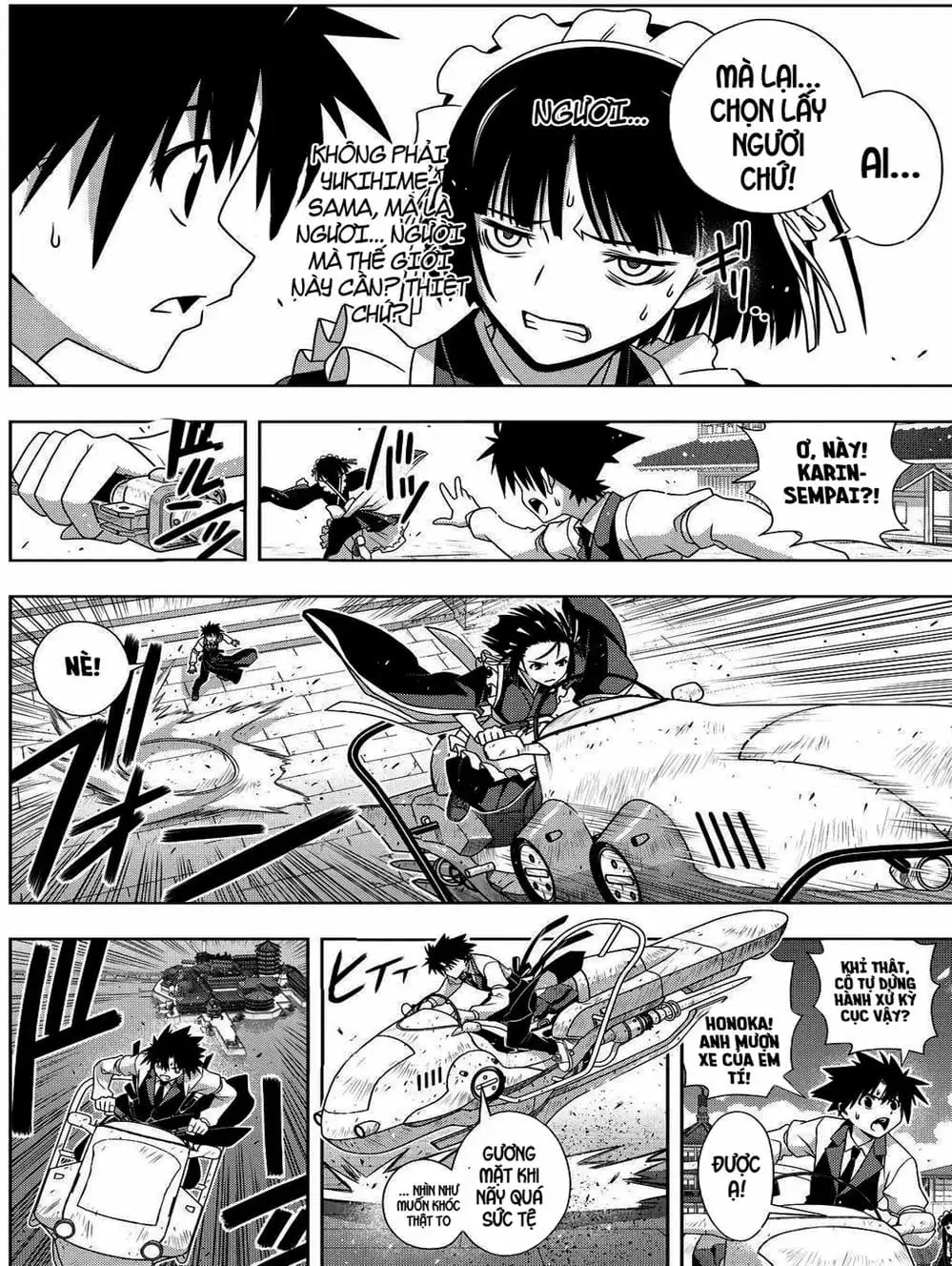Truyện Tranh Lựa Chọn Phân Kỳ - Uq Holder! trang 9