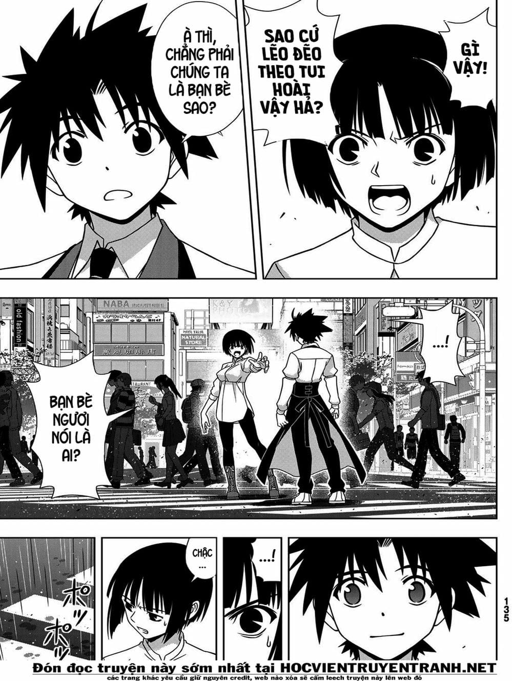 Truyện Tranh Lựa Chọn Phân Kỳ - Uq Holder! trang 9