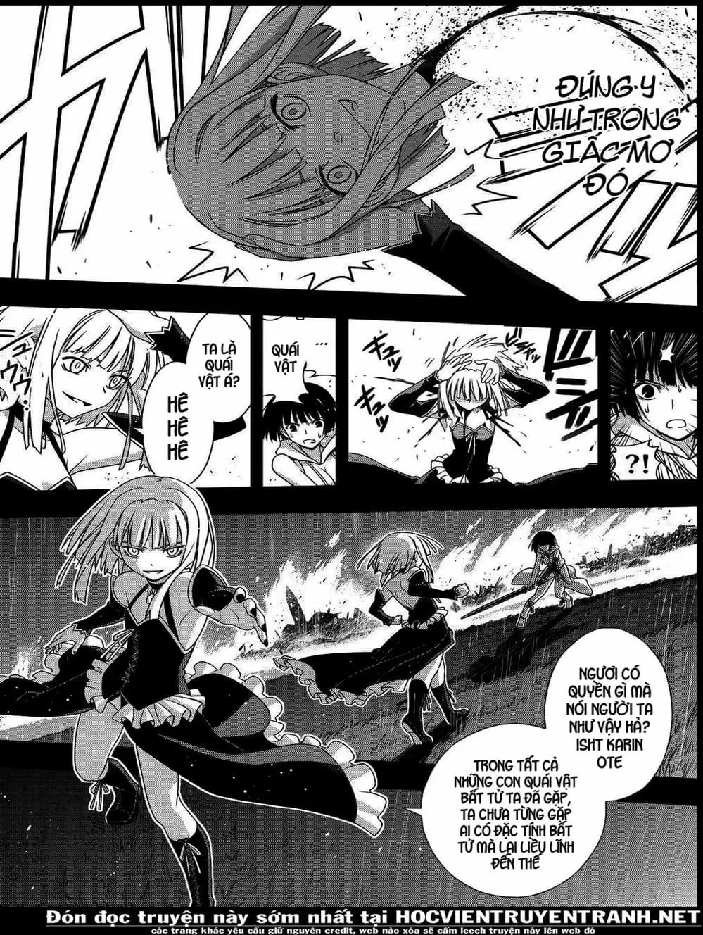 Truyện Tranh Lựa Chọn Phân Kỳ - Uq Holder! trang 9