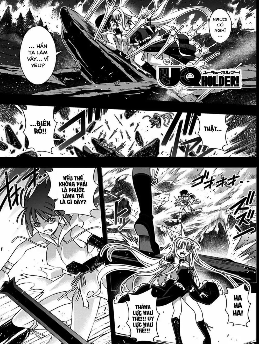 Truyện Tranh Lựa Chọn Phân Kỳ - Uq Holder! trang 9