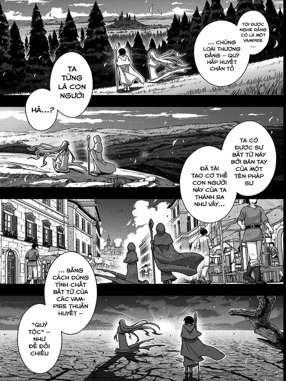 Truyện Tranh Lựa Chọn Phân Kỳ - Uq Holder! trang 9