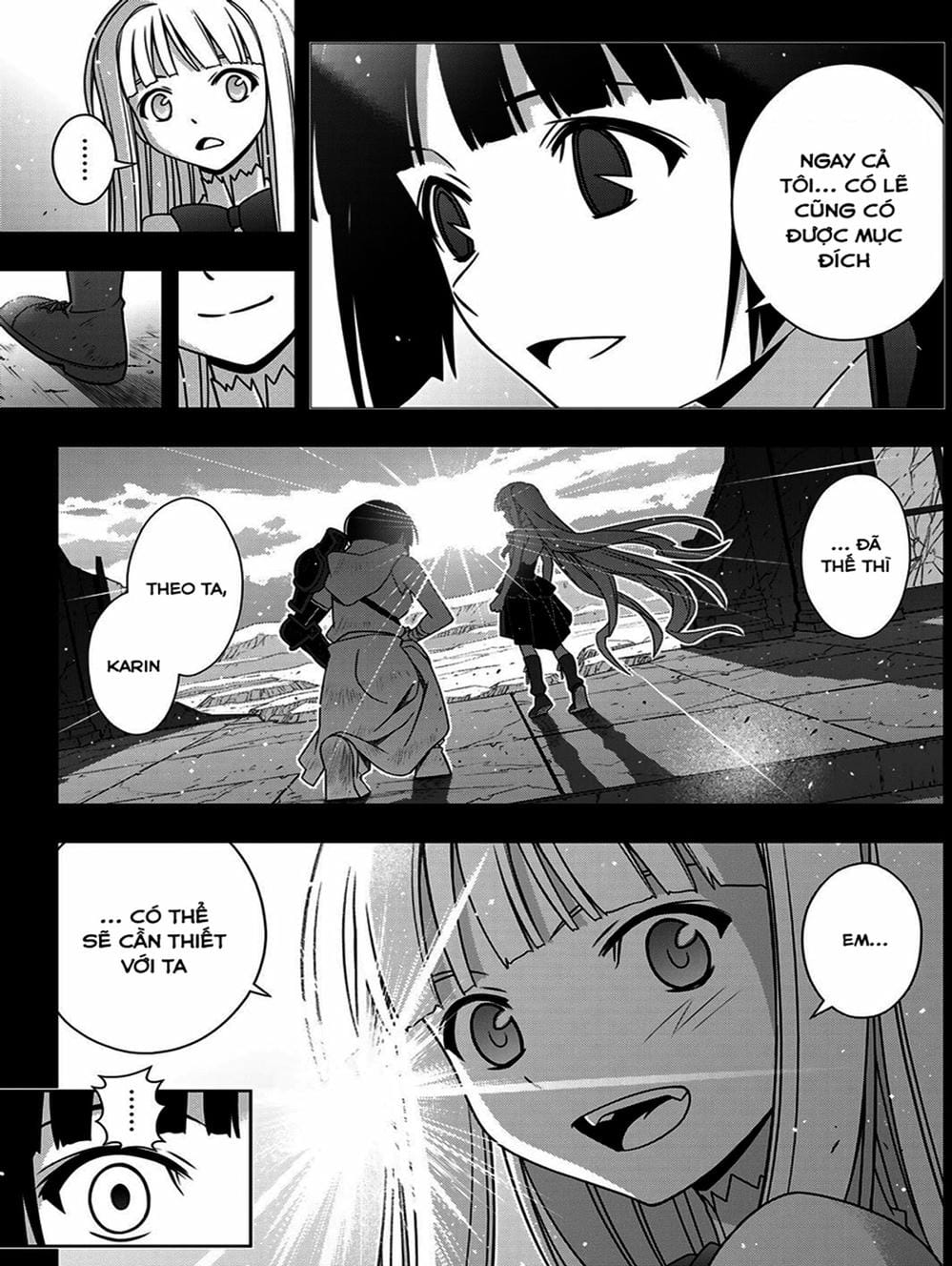 Truyện Tranh Lựa Chọn Phân Kỳ - Uq Holder! trang 9