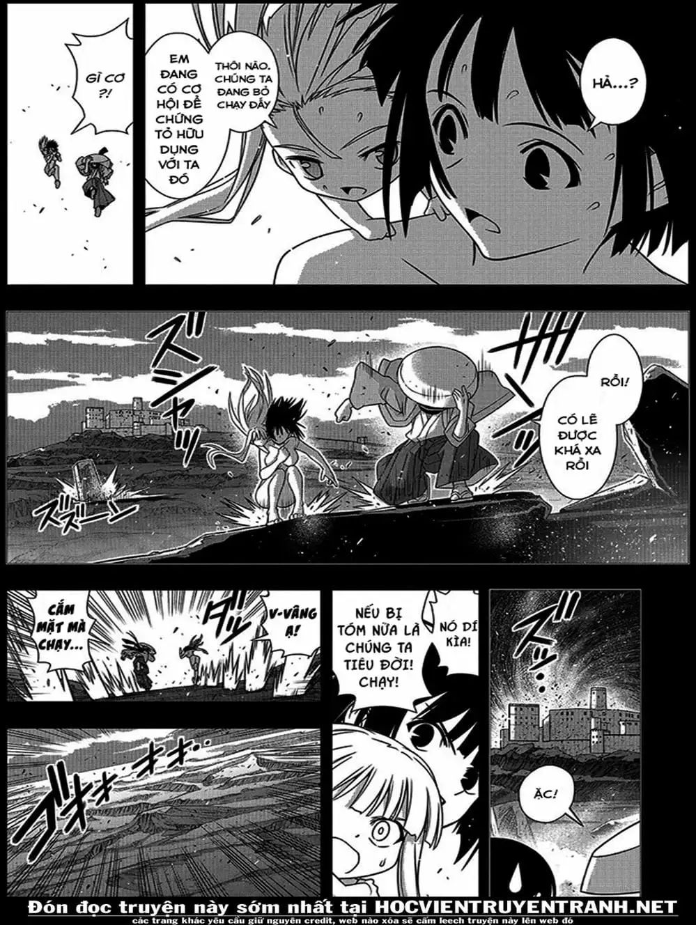 Truyện Tranh Lựa Chọn Phân Kỳ - Uq Holder! trang 9