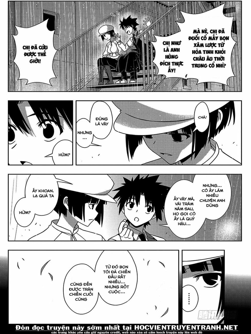 Truyện Tranh Lựa Chọn Phân Kỳ - Uq Holder! trang 9