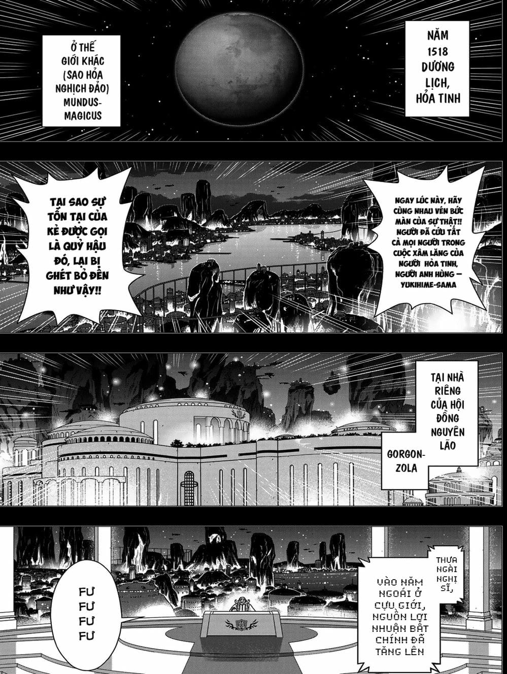 Truyện Tranh Lựa Chọn Phân Kỳ - Uq Holder! trang 9