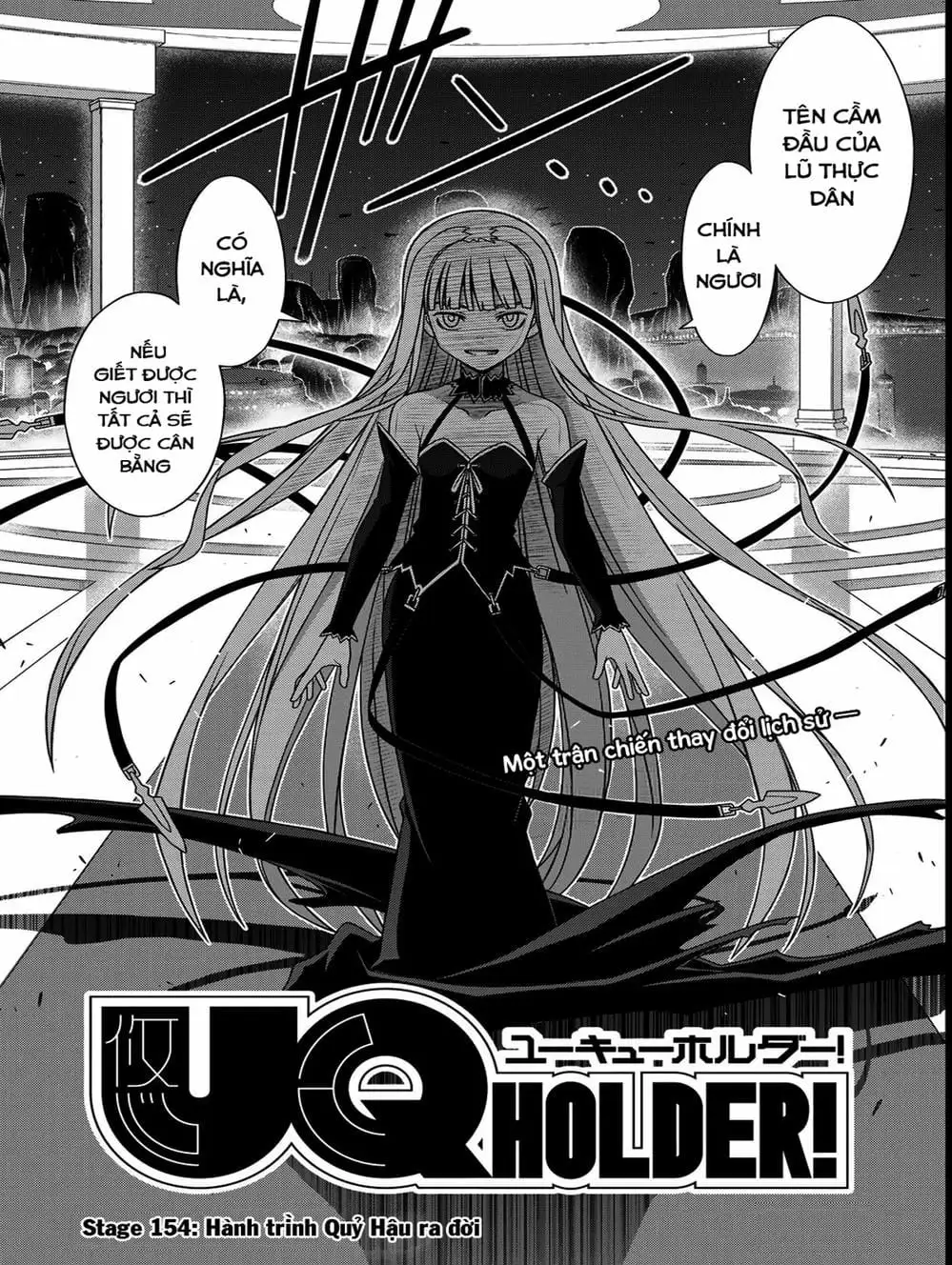 Truyện Tranh Lựa Chọn Phân Kỳ - Uq Holder! trang 9