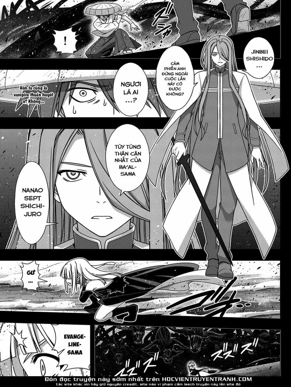 Truyện Tranh Lựa Chọn Phân Kỳ - Uq Holder! trang 9