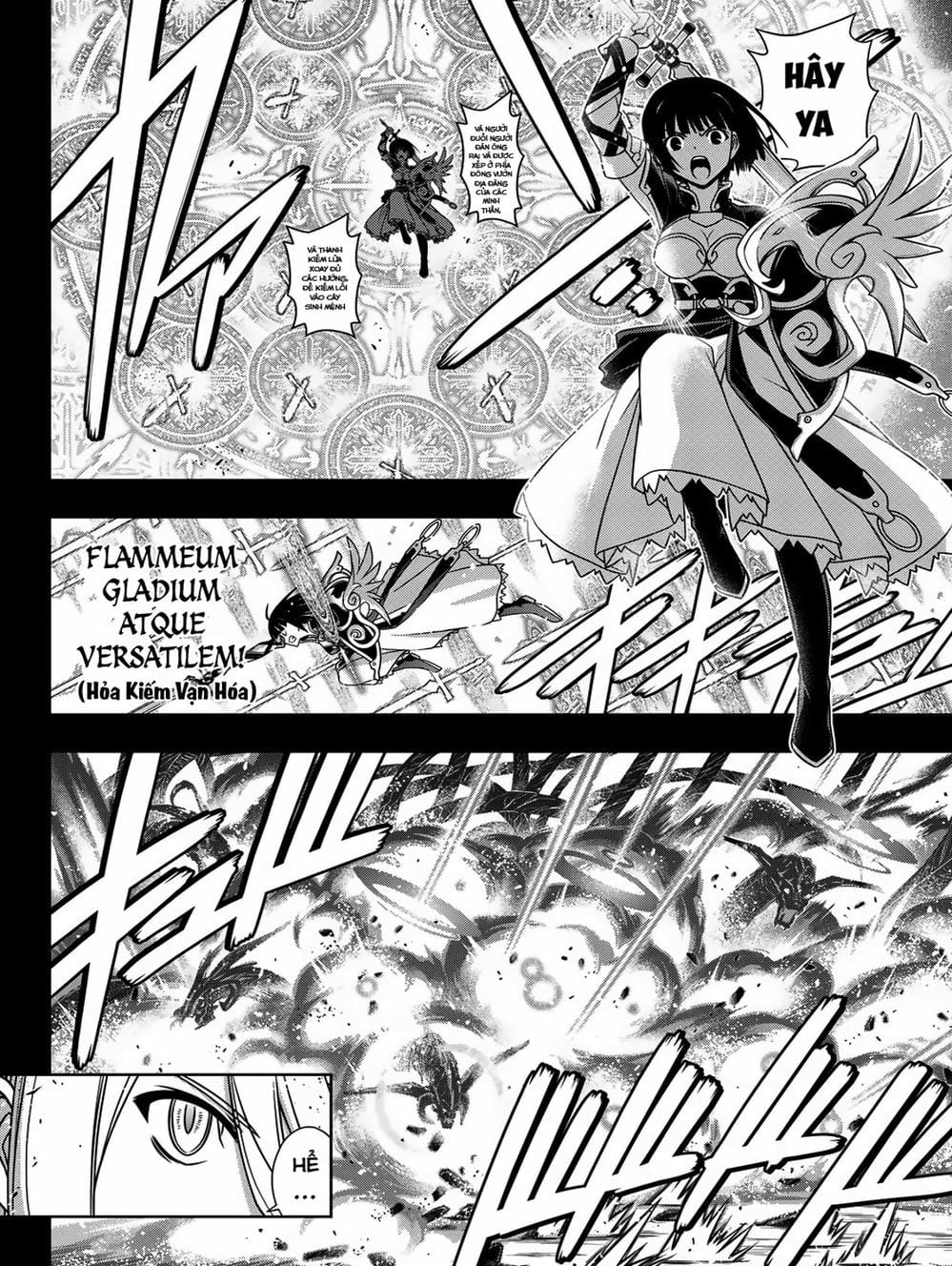Truyện Tranh Lựa Chọn Phân Kỳ - Uq Holder! trang 9
