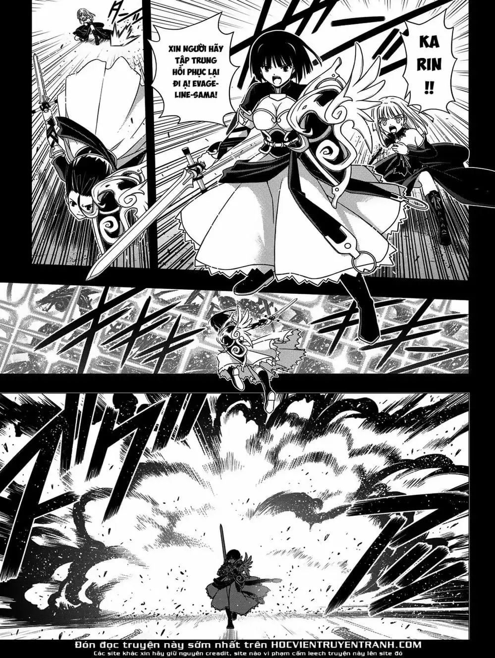 Truyện Tranh Lựa Chọn Phân Kỳ - Uq Holder! trang 9