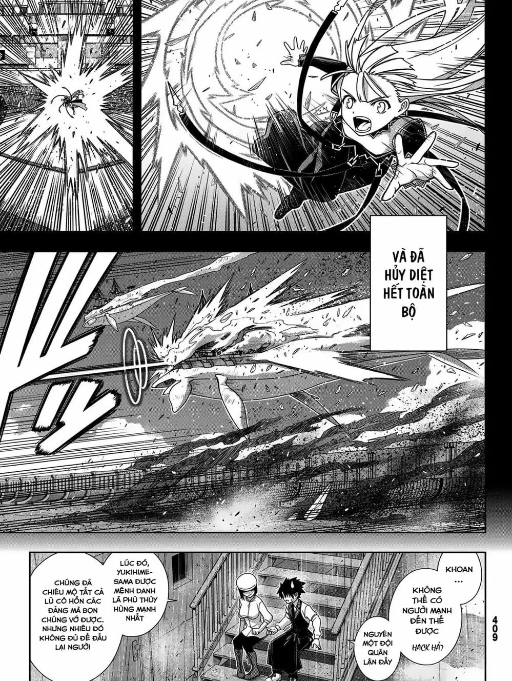 Truyện Tranh Lựa Chọn Phân Kỳ - Uq Holder! trang 9