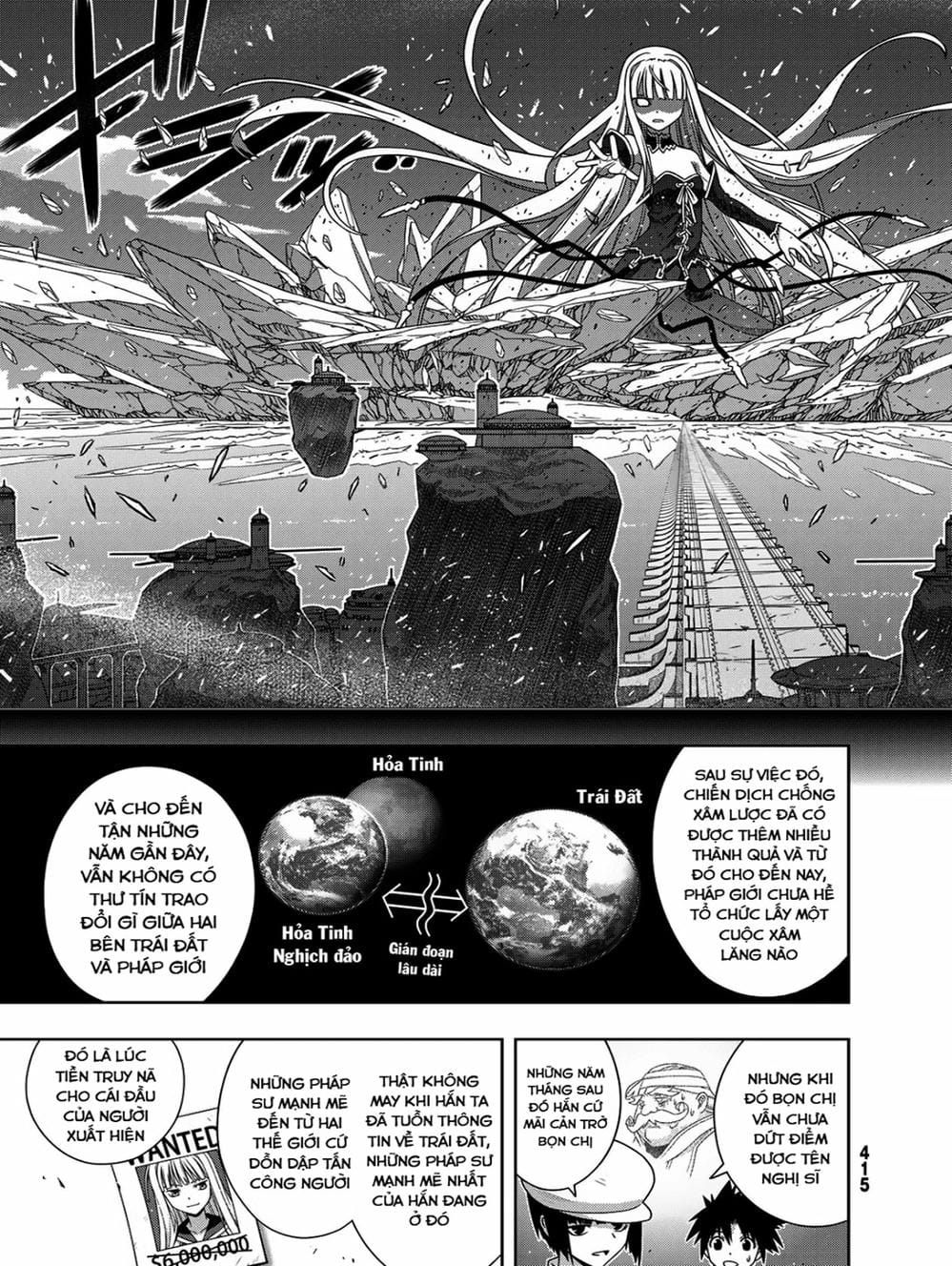 Truyện Tranh Lựa Chọn Phân Kỳ - Uq Holder! trang 9