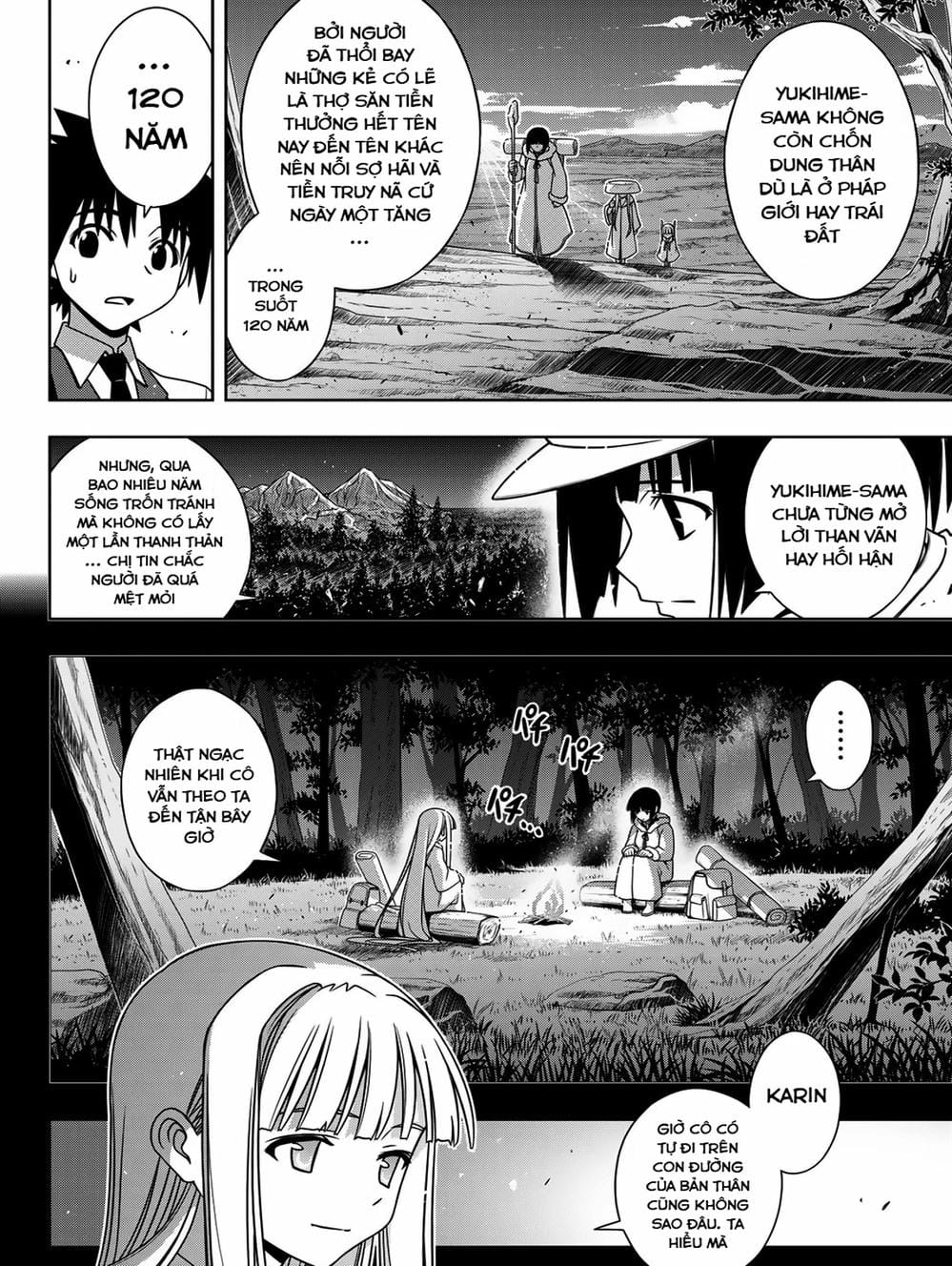 Truyện Tranh Lựa Chọn Phân Kỳ - Uq Holder! trang 9